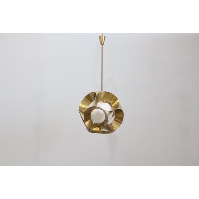 Arredoluce Pendant Lamp by Angelo Lelii for Arredoluce, 1963 For Sale - Image 4 of 18
