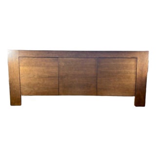 Walnut Bol Credenza by Cisco Brothers For Sale