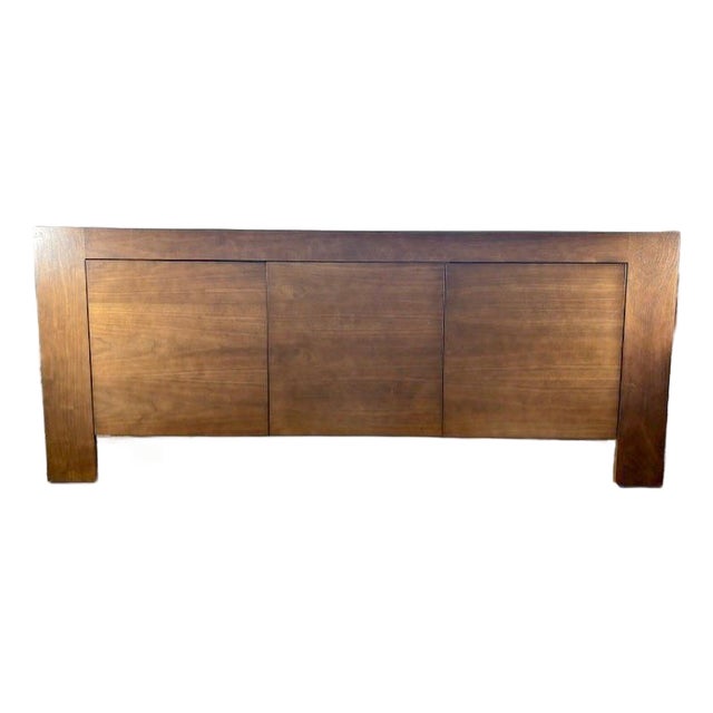Walnut Bol Credenza by Cisco Brothers For Sale