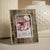 This charming rustic frame is handmade by the finest artisans. Constructed from horn and bone, and inlaid with brass, the...
