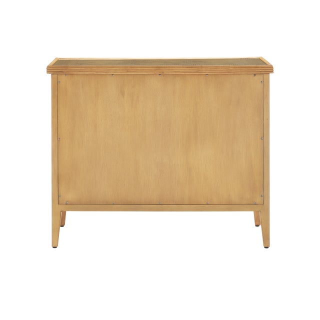 Currey & Company Santos Sea Sand Large Chest For Sale In Atlanta - Image 6 of 6