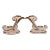 LastCHANCE!1930's Abingdon Pottery Hollywood Regency Style Candle Holders - A Pair For Sale