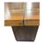 1930 Walnut Console With Brass Hinged Top For Sale In Washington DC - Image 6 of 6