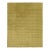 Apadana's Modern Gabbeh Hand-Loom Wool Area Rug in Antique Gold. For Sale