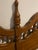 Vintage Hand-Carved Solid Teak King Headboard From Taiwan, 1972 For Sale - Image 4 of 6