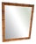 Vintage French Riviera Faux Bamboo Mirror, 1940s For Sale