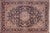 Art Nouveau Antique Blue/Beige Wool Rug - 9'7'' X 12'11'' For Sale - Image 9 of 10