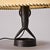 1970s Hammered Iron Table Lamp by Léopold Gest, France, 1970 For Sale - Image 5 of 10