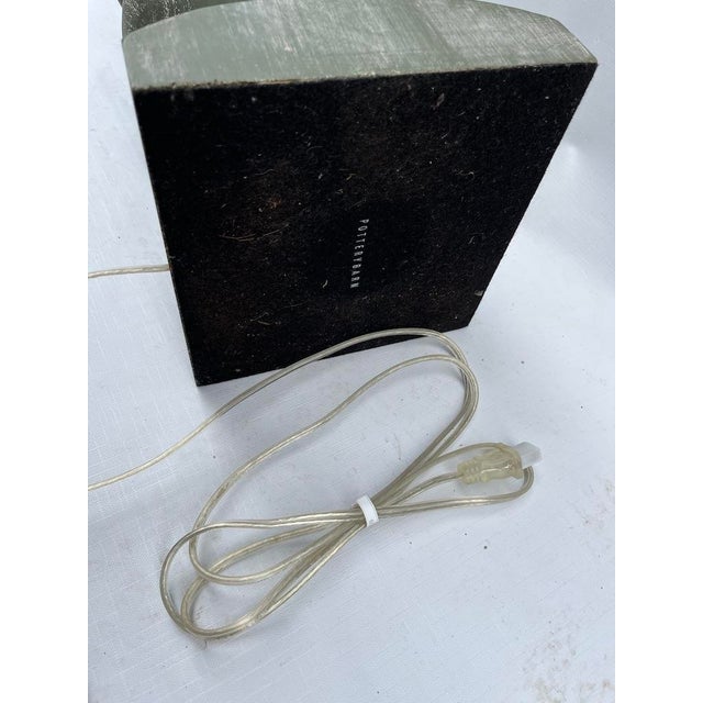 Pottery Barn Wood Lamp For Sale - Image 13 of 13