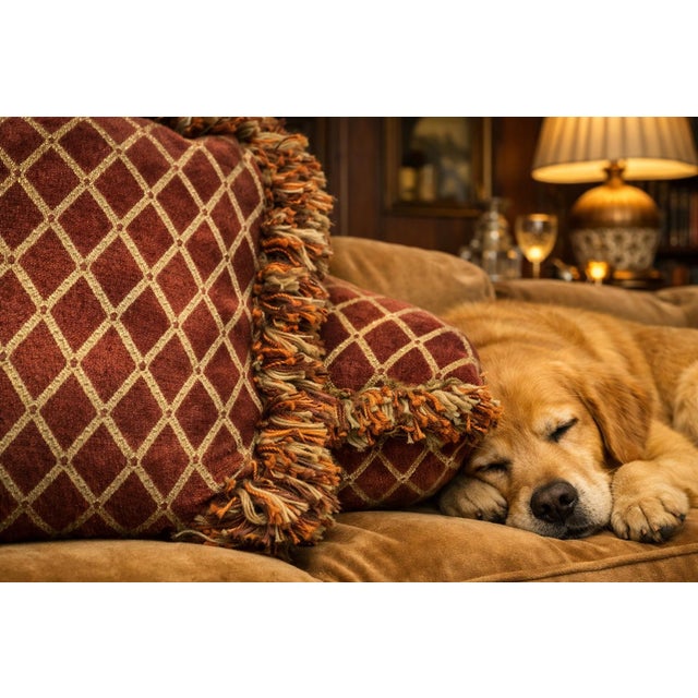 Note: the dog in photo is AI image! I just think dogs look cozy! Add instant warmth and charm to your space with this pair...