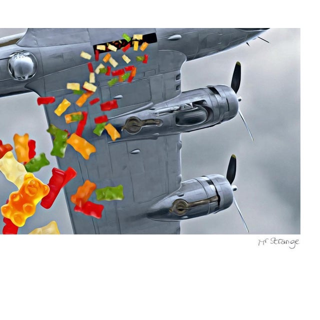 Mr Strange, Bonbonbardier II, 2021, Screenprint For Sale - Image 5 of 6