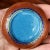 Chinese Vintage Cloisonne Blue Bird Fine Enamel Round Box For Sale - Image 10 of 11