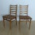Set of German Side Chairs, 1950s, in Very Good conditions. Designed 1950 to 1959
