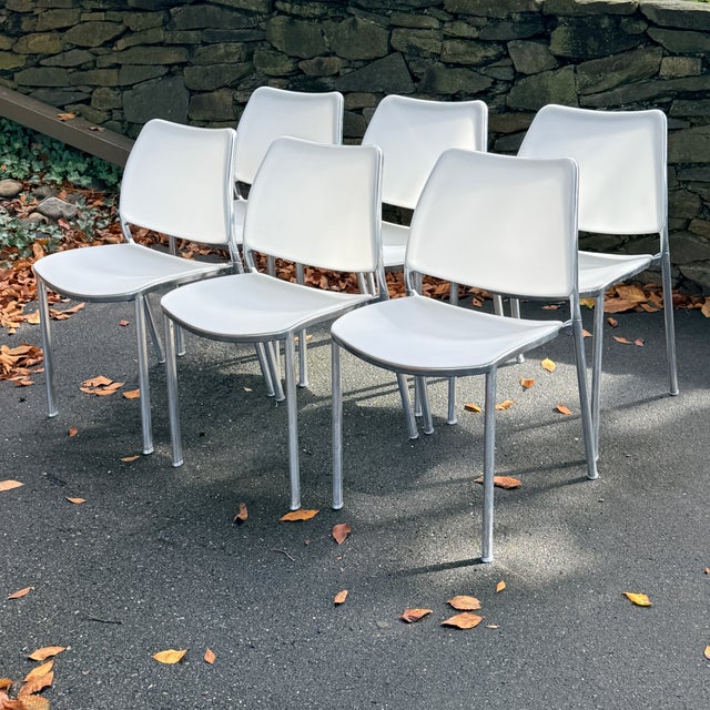 Set of 6 Stua Stackable Gas Chair by Jesús Gasca For Sale - Image 11 of 13