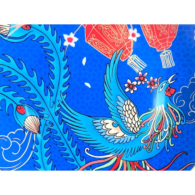 Williams Sonoma Lunar Collection Pheonix/Lantern Salad Plates, Set of 2 For Sale In Miami - Image 6 of 6
