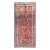 Antique Qashqai Persian Rug With All-Over Sub-Geometric Design and Tiered Border 5'2"x10'8" For Sale