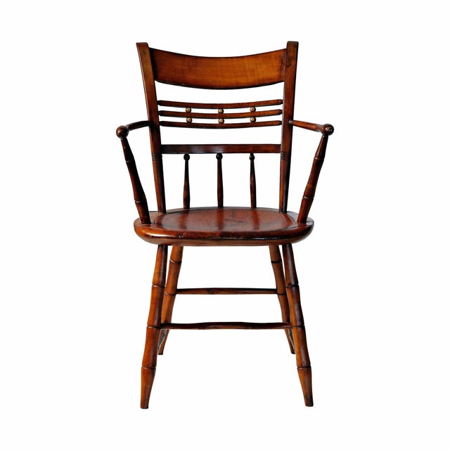 Antique Windsor Chair For Sale In Providence - Image 6 of 6