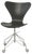 Model 3107 Desk Chair with Wheels by Arne Jacobsen for Fritz Hansen, Denmark 1955 For Sale