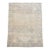 Antique Blue & Ivory Persian Rug – Elegant Faded Floral & Geometric Design For Sale