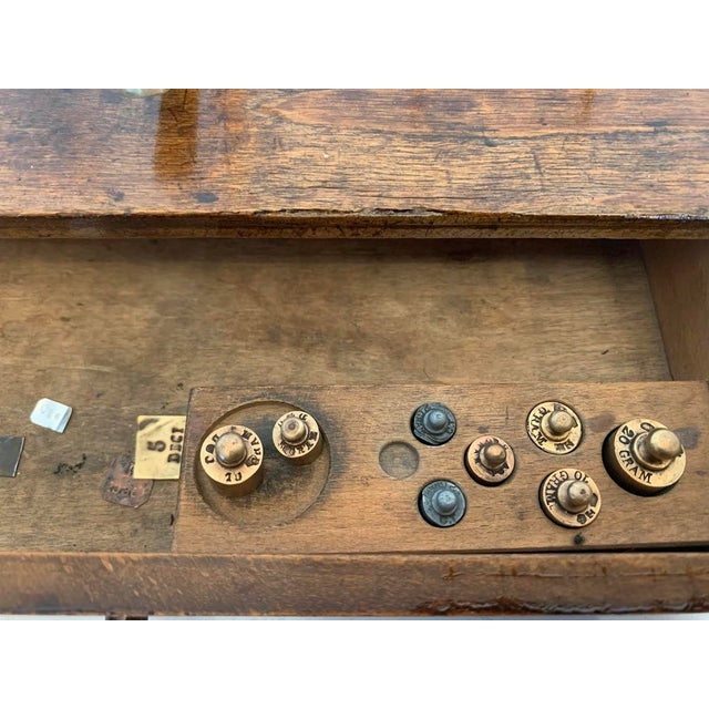 Jewelers Balance and Weights, 20th Century For Sale - Image 5 of 10