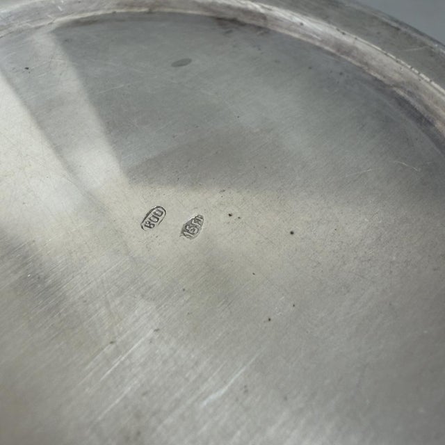 Silver Vintage 800 Silver Milk Jug, 1960s For Sale - Image 8 of 11