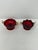 Traditional 1950s Ruby Red Murano Salt Dips - a Pair For Sale - Image 3 of 6