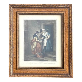 Framed Vintage Print from Francis Wheatley's Cries of London: "New Mackrel" For Sale
