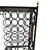 Mid-Century Regency Iron & Brass Wine Bar Console Table W/ Marble Top For Sale - Image 10 of 11