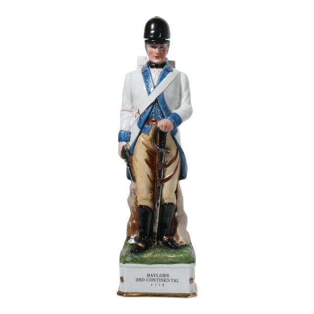 1969 Porcelain Soldier Decanter For Sale
