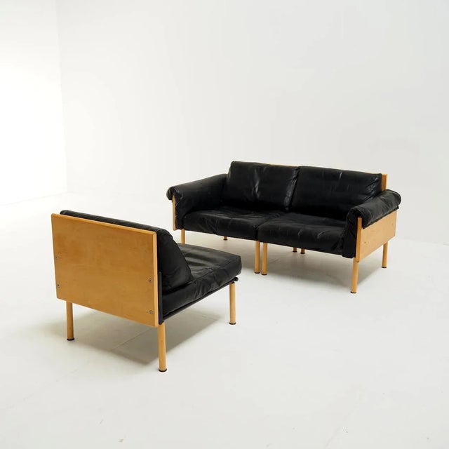Model Ateljee Modular Sofa by Yrjö Kukkapuro for Haime Finland, 1960s, Set of 3 For Sale - Image 4 of 11
