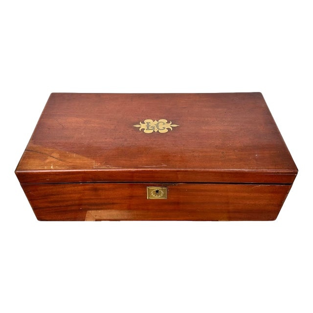 Late 19th Century Travel Desk in Wood, England For Sale