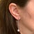 Metal Large Akoya Pearl Sapphire Earrings 14 Karat Gold 8.7 mm Certified For Sale - Image 7 of 7