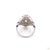 Antique design 0.87 Carat Old European Cut Diamond Gold Ring, Size 6.5 For Sale In New York - Image 6 of 9