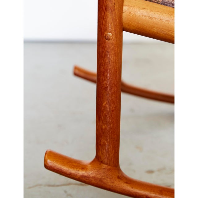 Rocking Chair by Hans Olsen for Juul Kristensen, 1970s For Sale - Image 10 of 18