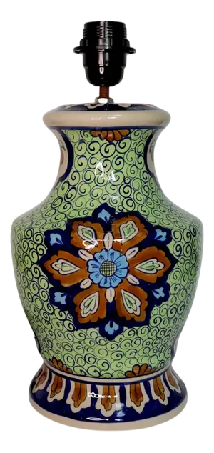 Ceramic Table Lamp with Islamic Patterns, 1990s