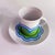 1970s Berlin Coffee Cup, Saucer and Breakfast Plate by Hans-Theodor Baumann for Rosenthal Germany, 1970, Set of 3 For Sale - Image 5 of 8