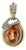A Late 20th-Century 18 Karat Two Tone Citrine and Diamond Clip Pendant For Sale