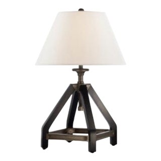Vintage Modern Steel Colton Table Lamps For Sale