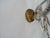1900 French White Opaline Murano Drops Micro Beaded Crystal Sconces 3 Lights For Sale - Image 11 of 12