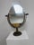 Vintage Double-Sided Solid Brass Vanity Mirror Attributed to Charles Hollis Jones For Sale In West Palm - Image 6 of 12