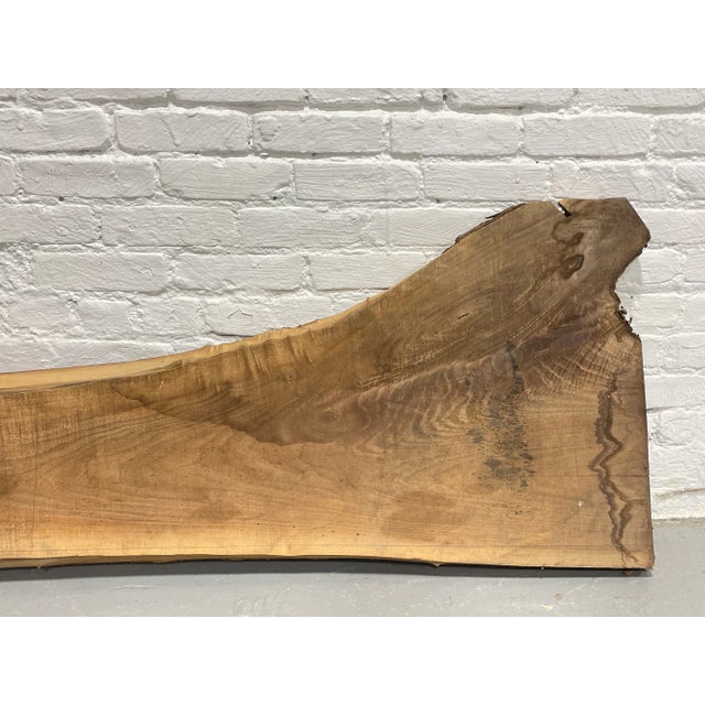 Live Edge Walnut Wood Slab - Two Available For Sale - Image 13 of 13