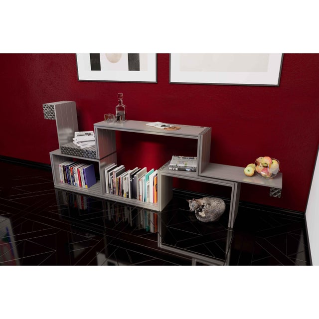 Tokyo Bookshelf from Aluminium Exchange For Sale - Image 4 of 6