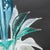 Mid-Century Murano With Tricolor Underside Roundel: Teal, Aubergine, Chartreuse in the Manner of Barovier For Sale - Image 18 of 18