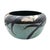 Late 20th Century Joy Imai Studio Ikebana Ceramic Bowl, Palo Alto, 7.5" For Sale - Image 5 of 12