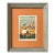 Vintage Mid Century Abstract Impressionist Lithograph of People on Beach For Sale