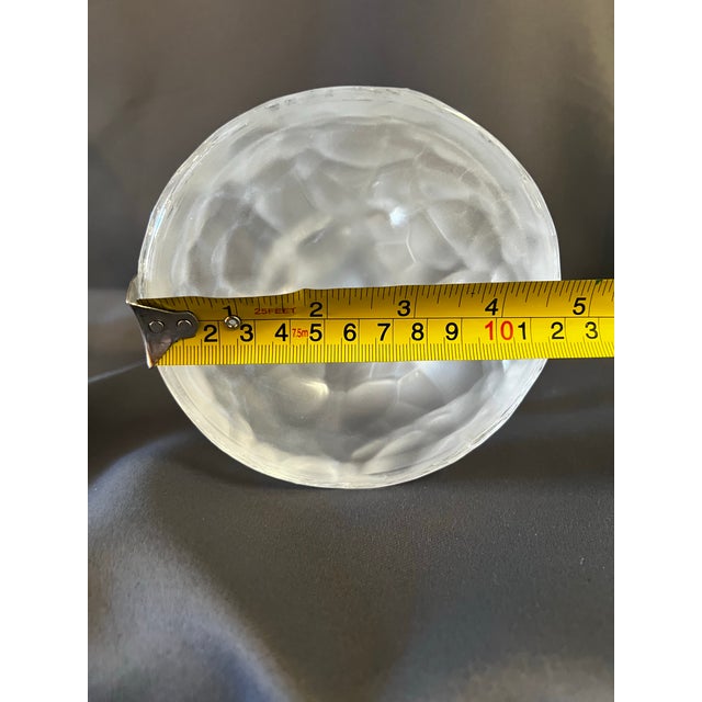 Vintage Cristal D’Arques French Sculptural Crystal Eagle Pair For Sale In Portland, OR - Image 6 of 12