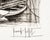 Drypoint on vellum paper. Hand signed lower right by Bernard Buffet. Hand numbered 50/120 lower left. Image size: 18.625 x...