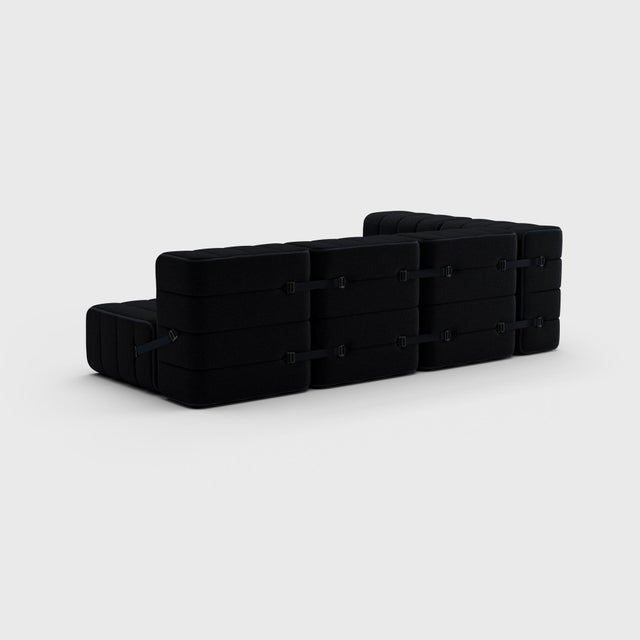 Contemporary Flexible Small Corner Sofa by Ambivalenz, Set of 9 For Sale - Image 3 of 5