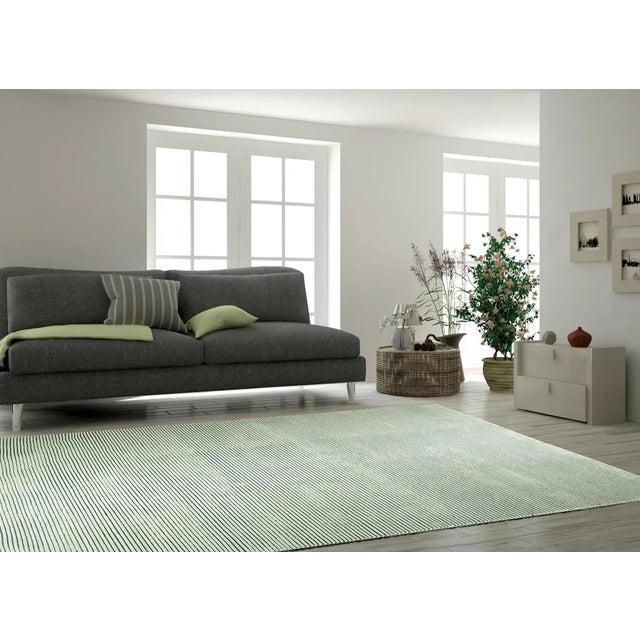 Hand-Knotted Rug in Wool by Murano Shutters, in New conditions. Designed from 2000 Labeled with Country of Origin,Numbered