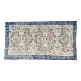 1960s Anatolian Decorative Tribal Carpet For Sale